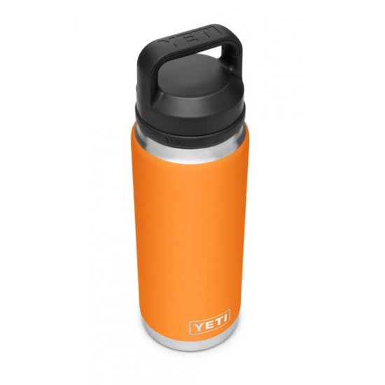 YETI Rambler Bottle 26 oz King Crab Orange with Chug Cap